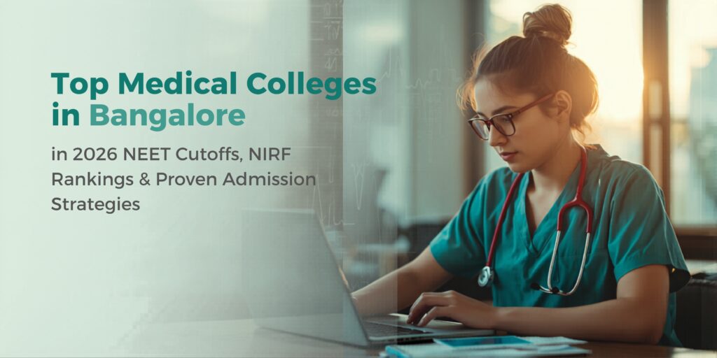 Medical Colleges in Bangalore 2026: NEET Cutoffs, NIRF Rankings & Proven Admission Strategies